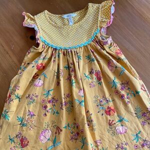 🔴SOLD🔴 Matilda Jane yellow floral dress or tunic